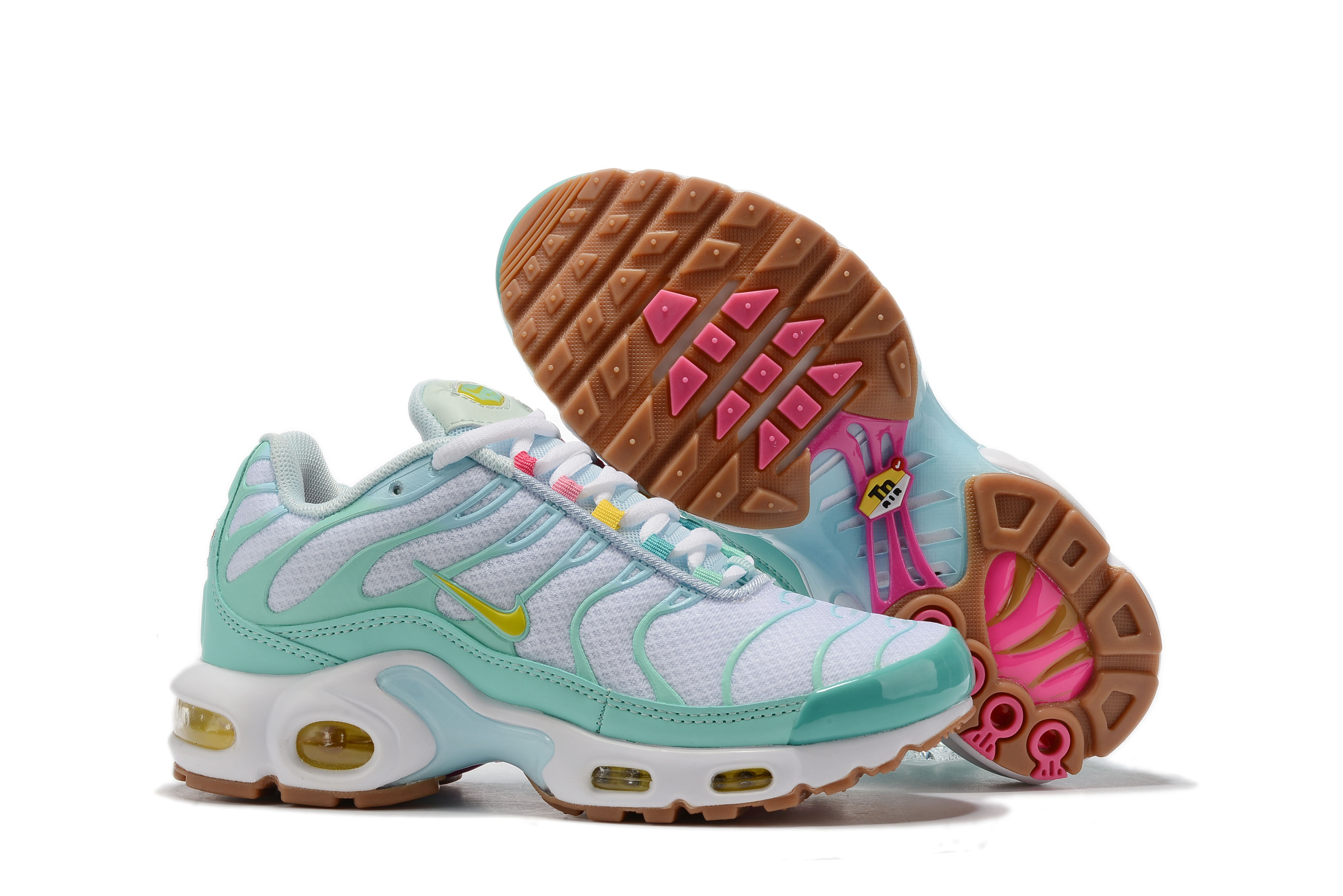 Nike Air Max PLUS Gint Green Yellow For Women